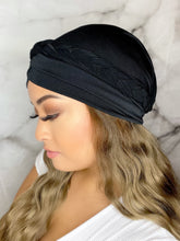 Load image into Gallery viewer, Black Headwrap
