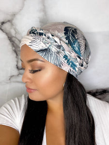 Headwraps - Blue Tropical Headwrap