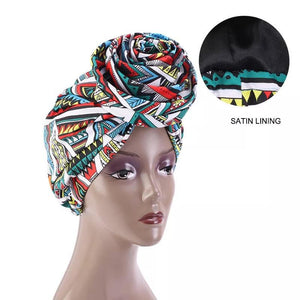 Turbans - Ekundu African Flower Turban